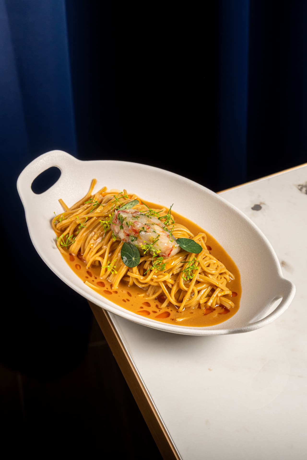 Prawn Linguine